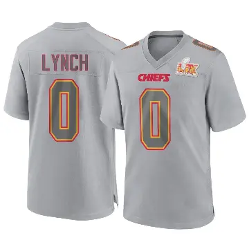 ＃0 Youth Blake Lynch Gray Game Kansas City Chiefs Atmosphere Fashion Super Bowl LIX Jersey