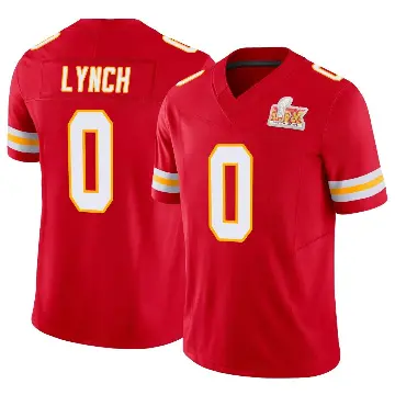 ＃0 Youth Blake Lynch Red Limited Kansas City Chiefs Vapor F.U.S.E. Super Bowl LIX Jersey