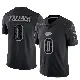 ＃0 Youth Kevin Foelsch Black Limited Kansas City Chiefs Reflective Jersey