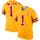 ＃1 Youth Leon Sandcastle Gold Legend Kansas City Chiefs Inverted Jersey