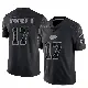 ＃17 Men's Gardner Minshew Black Limited Kansas City Chiefs Reflective Jersey
