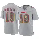 ＃19 Men's Joe Montana Gray Game Kansas City Chiefs Atmosphere Fashion Jersey