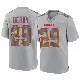 ＃29 Men's Eric Berry Gray Game Kansas City Chiefs Atmosphere Fashion Jersey