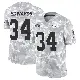 ＃34 Youth Mike Edwards Arctic Camo Limited Kansas City Chiefs 2024 Salute to Service Jersey