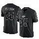 ＃35 Men's Jaylen Watson Black Limited Kansas City Chiefs Reflective Jersey