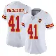 ＃41 Women's James Winchester White Limited Kansas City Chiefs Vapor Untouchable Jersey