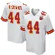 ＃44 Youth Dorian O'Daniel White Game Kansas City Chiefs Jersey