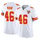 ＃46 Youth Darius Rush White Limited Kansas City Chiefs Vapor F.U.S.E. Jersey
