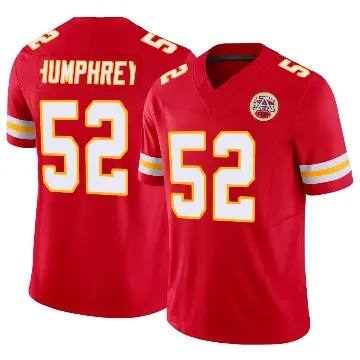 ＃52 Youth Creed Humphrey Red Limited Kansas City Chiefs Vapor F.U.S.E. Jersey