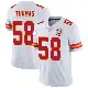 ＃58 Men's Derrick Thomas White Limited Kansas City Chiefs Vapor Untouchable Jersey