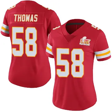 Derrick Thomas Jersey, Derrick Thomas Legend, Game, Limited, Elite