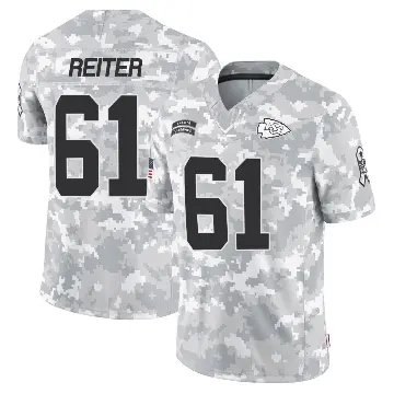 ＃61 Youth Austin Reiter Arctic Camo Limited Kansas City Chiefs 2024 Salute to Service Jersey