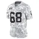 ＃68 Men's Joey Lombard Arctic Camo Limited Kansas City Chiefs 2024 Salute to Service Jersey