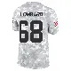 ＃68 Men's Joey Lombard Arctic Camo Limited Kansas City Chiefs 2024 Salute to Service Jersey