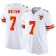＃7 Youth Harrison Butker White Limited Kansas City Chiefs Vapor F.U.S.E. Jersey