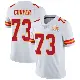 ＃73 Youth Dalton Cooper White Limited Kansas City Chiefs Vapor Untouchable Super Bowl LIX Jersey
