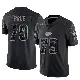 ＃79 Men's Esa Pole Black Limited Kansas City Chiefs Reflective Jersey