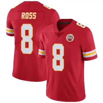 ＃8 Youth Justyn Ross Red Limited Kansas City Chiefs Team Color Vapor Untouchable Jersey