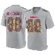 ＃88 Youth Peyton Hendershot Gray Game Kansas City Chiefs Atmosphere Fashion Jersey