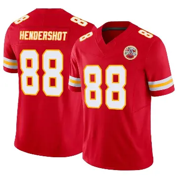 ＃88 Youth Peyton Hendershot Red Limited Kansas City Chiefs Vapor F.U.S.E. Jersey
