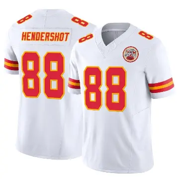 ＃88 Youth Peyton Hendershot White Limited Kansas City Chiefs Vapor F.U.S.E. Jersey