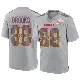 ＃88 Youth Phillip Brooks Gray Game Kansas City Chiefs Atmosphere Fashion Super Bowl LIX Jersey