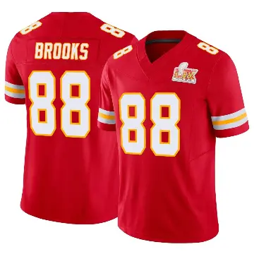 ＃88 Youth Phillip Brooks Red Limited Kansas City Chiefs Vapor F.U.S.E. Super Bowl LIX Jersey