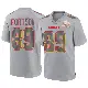 ＃89 Men's Jody Fortson Gray Game Kansas City Chiefs Atmosphere Fashion Super Bowl LIX Jersey