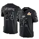 ＃94 Youth Malik Herring Black Limited Kansas City Chiefs Reflective Super Bowl LIX Jersey