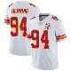 ＃94 Youth Malik Herring White Limited Kansas City Chiefs Vapor Untouchable Jersey