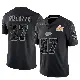 ＃97 Youth Ashton Gillotte Black Limited Kansas City Chiefs Reflective Super Bowl LIX Jersey